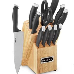 Cuisinart Classic Stainless Steel 12-PC Cutlery Block Set